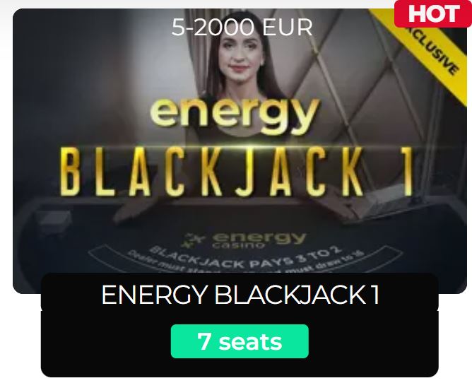 energy casino live casino