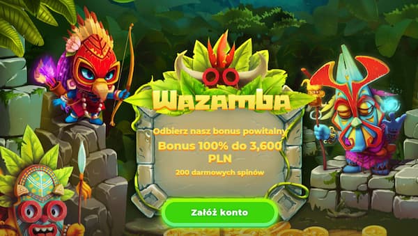 Wazamba welcome bonus