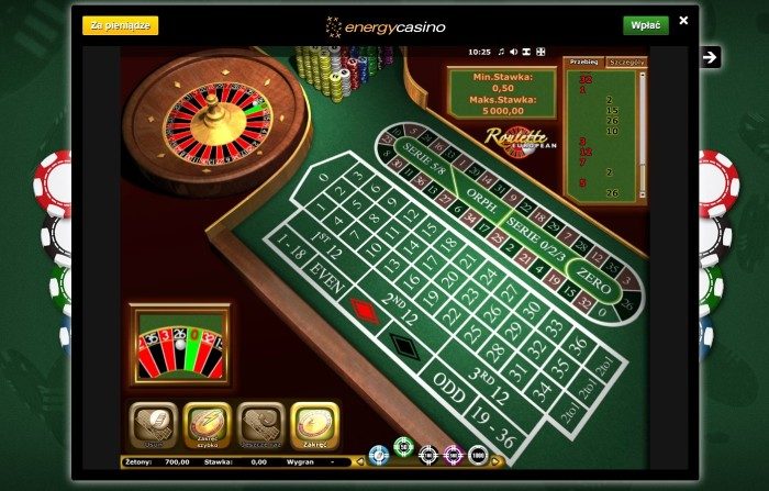 Roulette at energyCasino