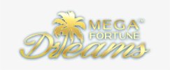 mega Fortune Dreams Logo lettering