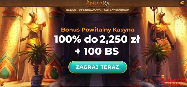 AmunRa welcome bonus