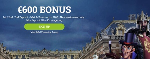 Europalace Welcome Bonus