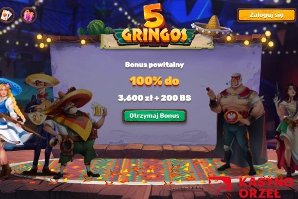 5Gringos casino bonus