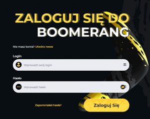 Boomerang Casino login