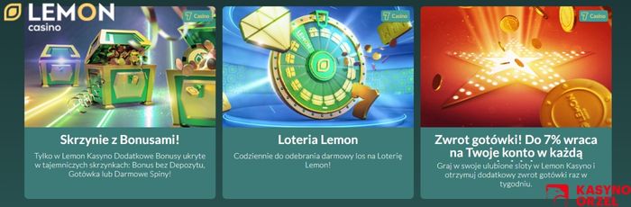 Lemon Casino-available promotions