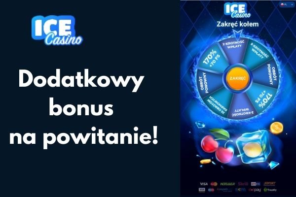 Ice casino-extra welcome bonus!