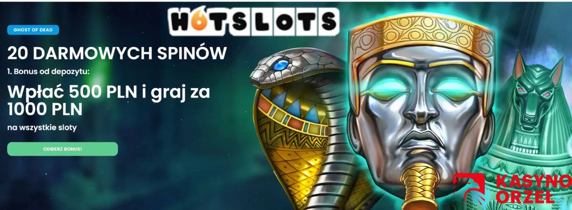 hotslots Casino free spins no deposit