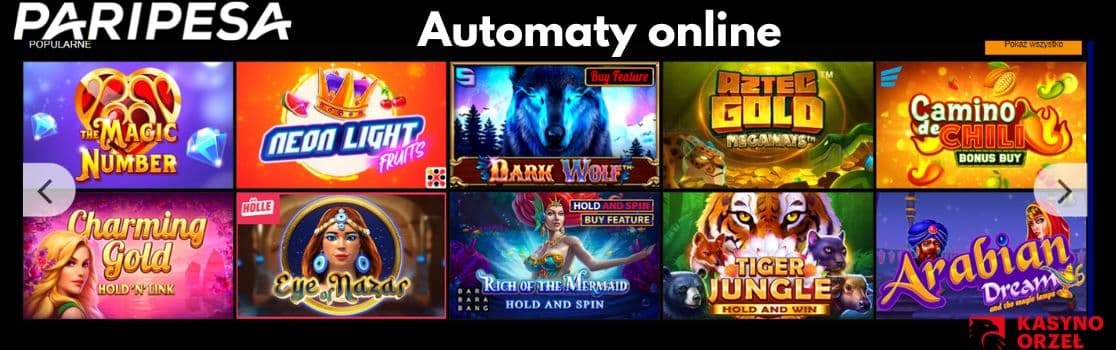 Online slots PariPesa Casino