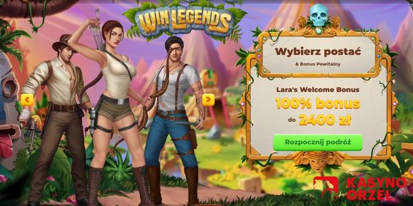 winlegends casino welcome bonus